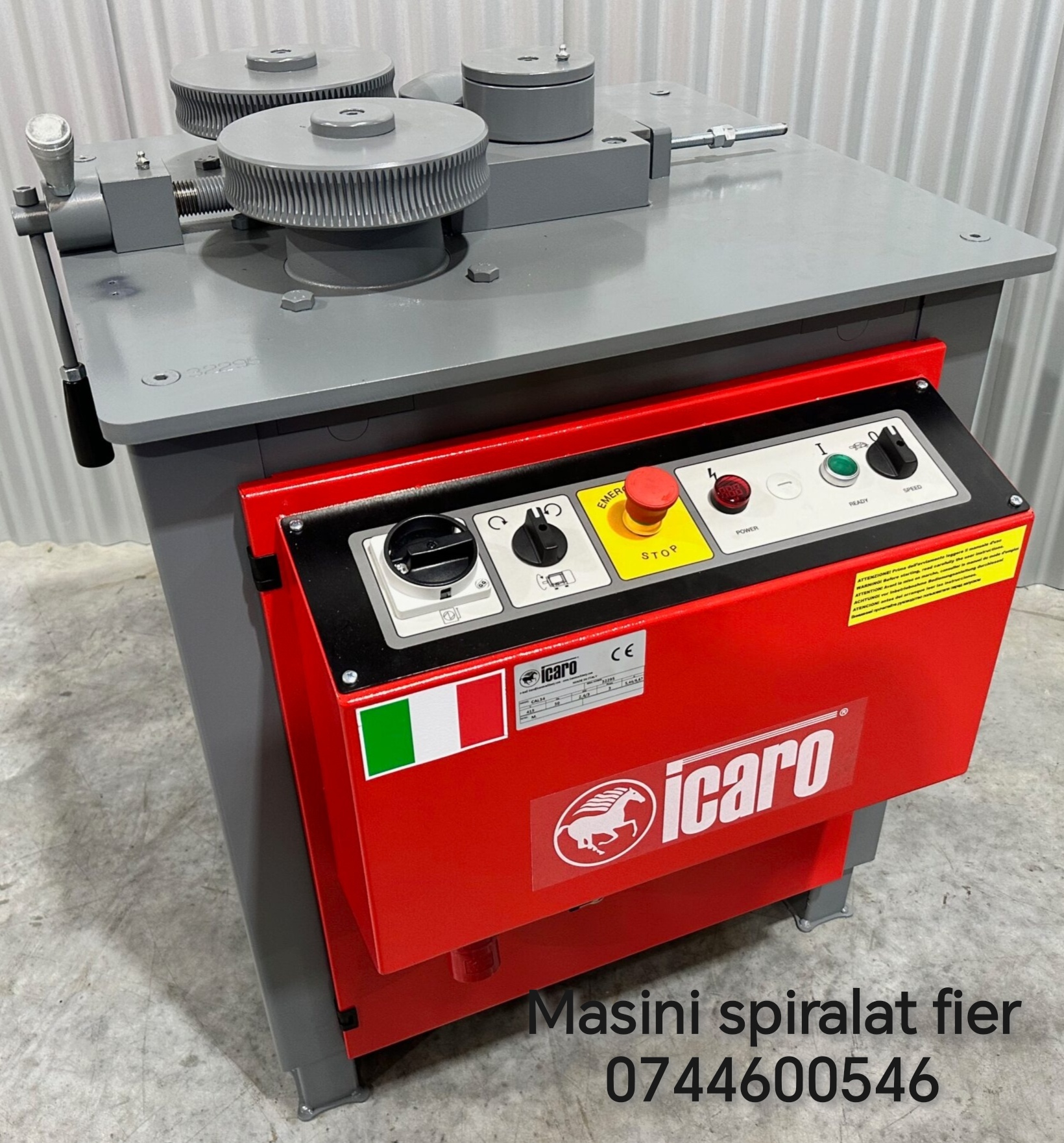 Masini spiralat fier beton